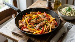 Puretina s baburom u jednoj tavi: brzo, sočno i bez puno suđa